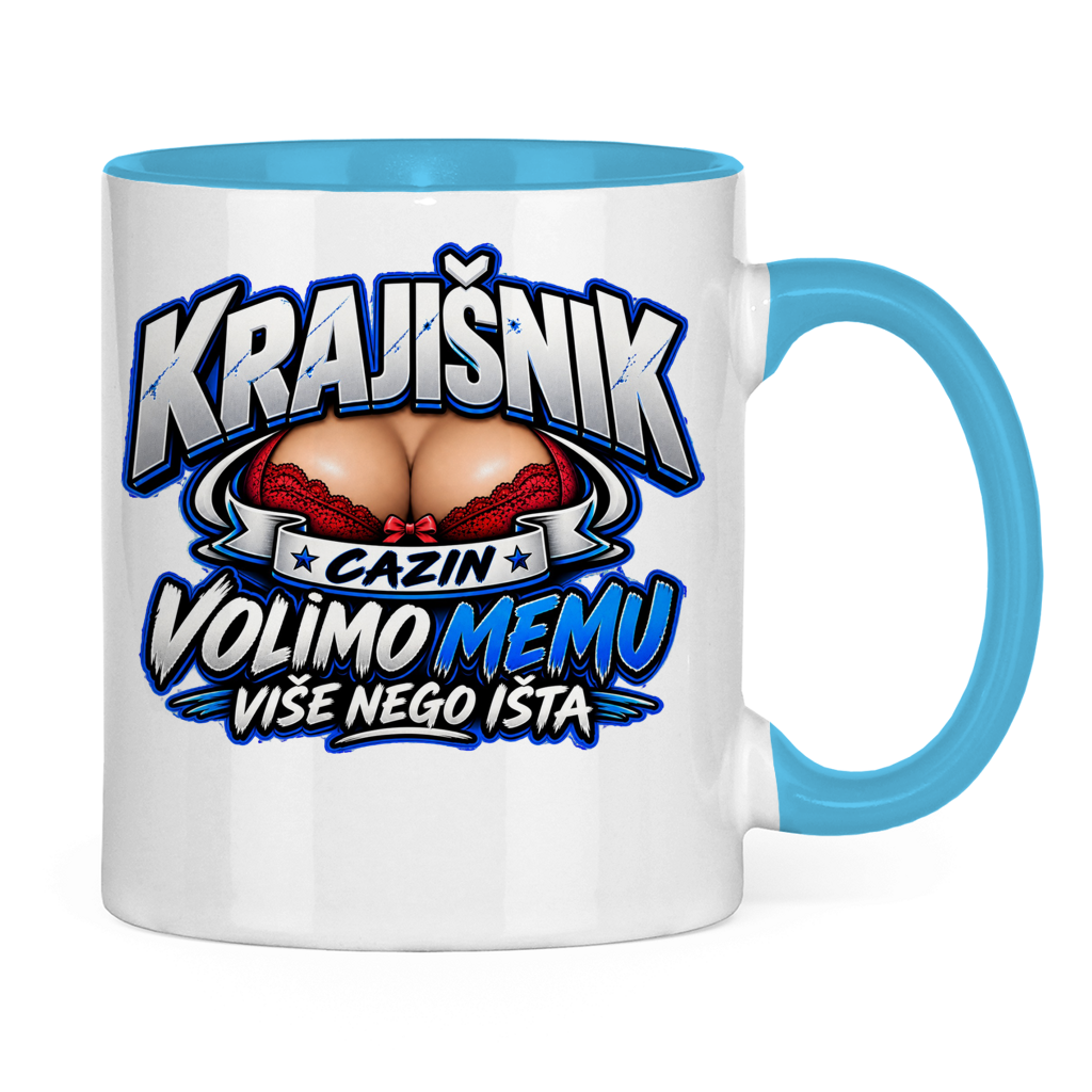 Tasse zweifarbig Did