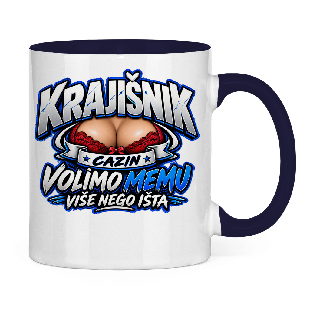 Tasse zweifarbig Did