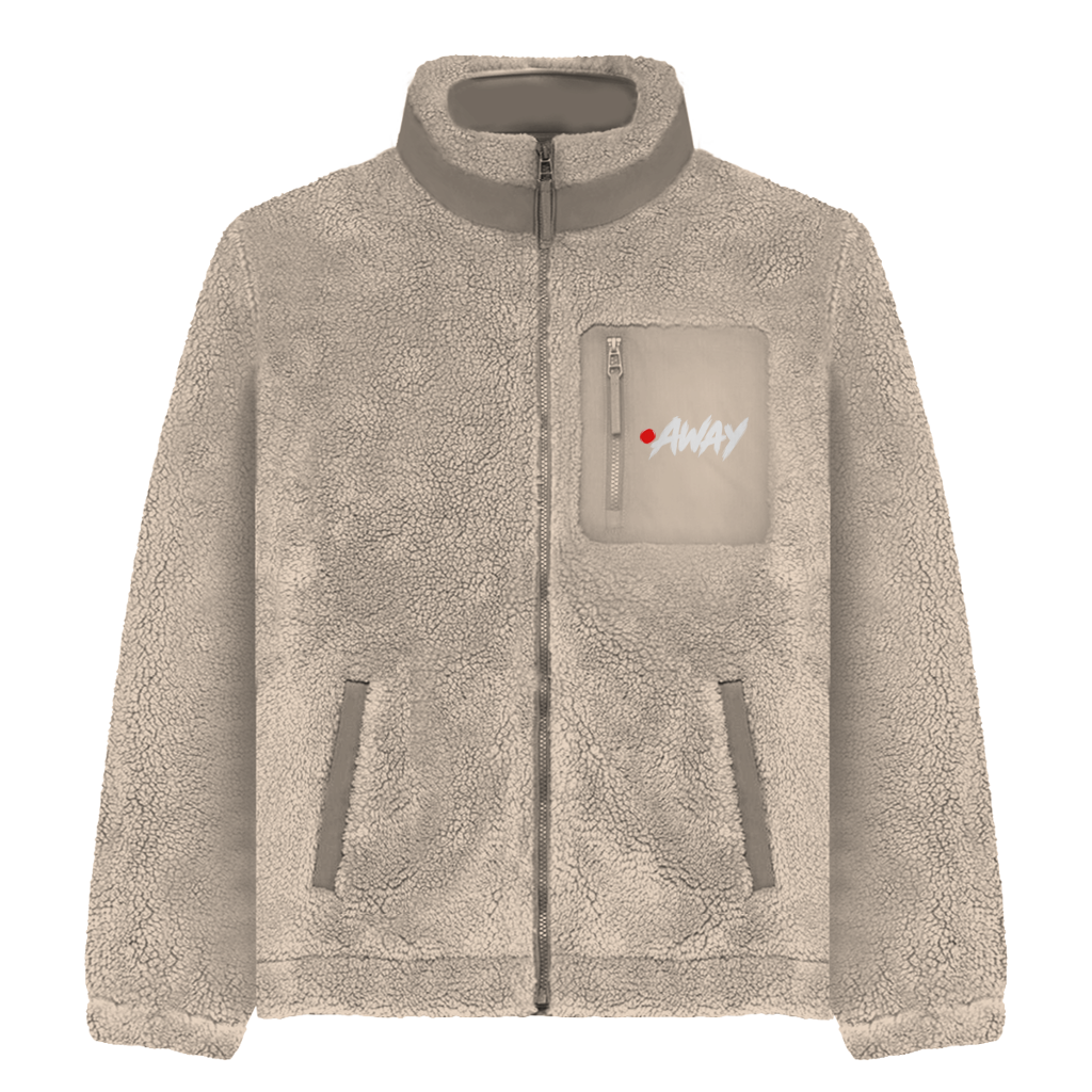 Away Currently Unavailable Sherpa Jacke – Unisex Statement Fleece Jacke