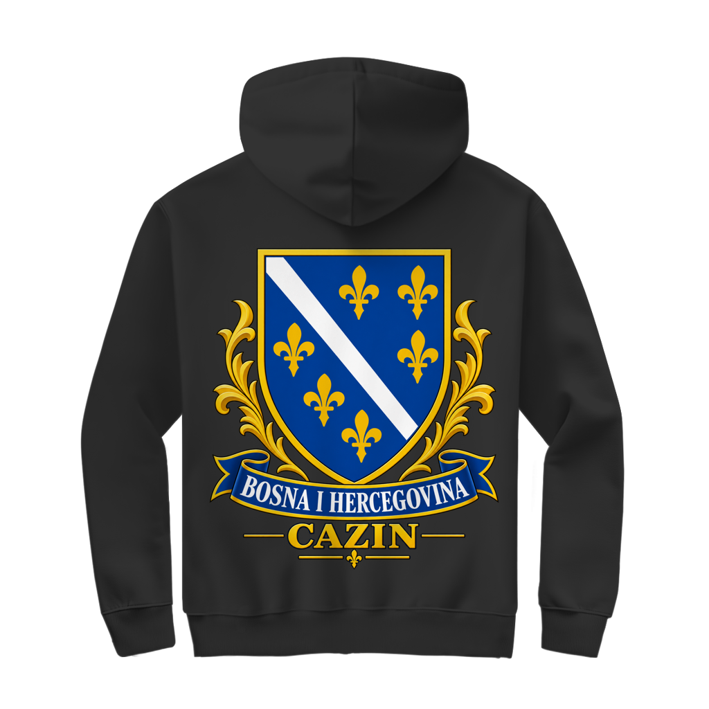 Herren Zipper Hoodie GrbCazin