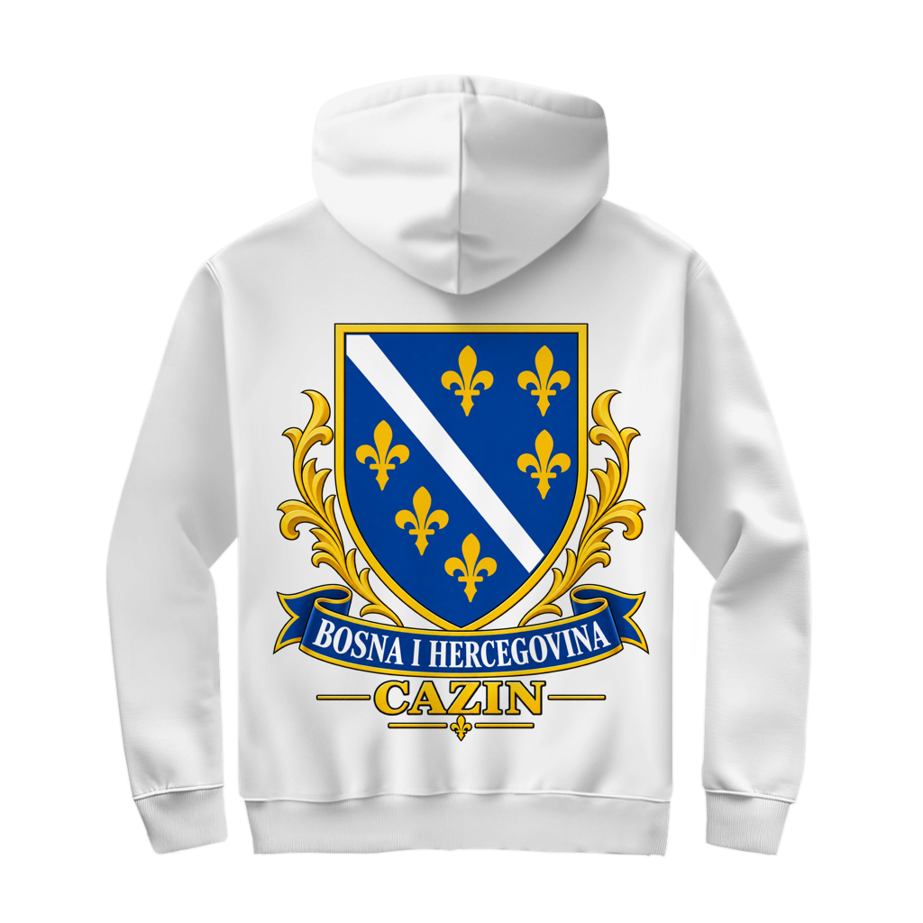 Herren Zipper Hoodie GrbCazin