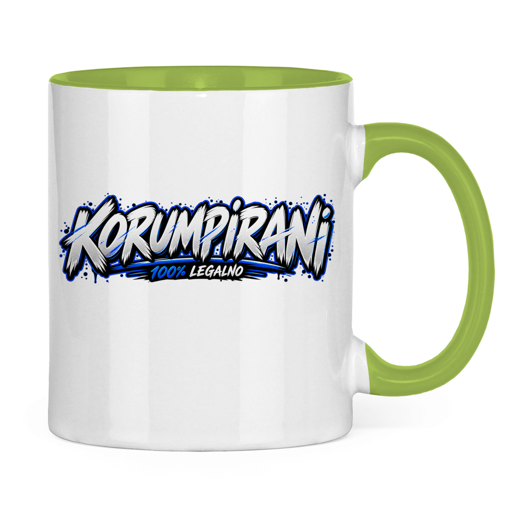 Tasse zweifarbig Korumpirani