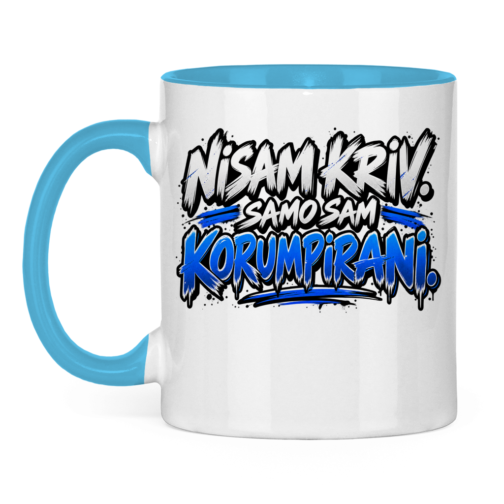 Tasse zweifarbig Korumpirani