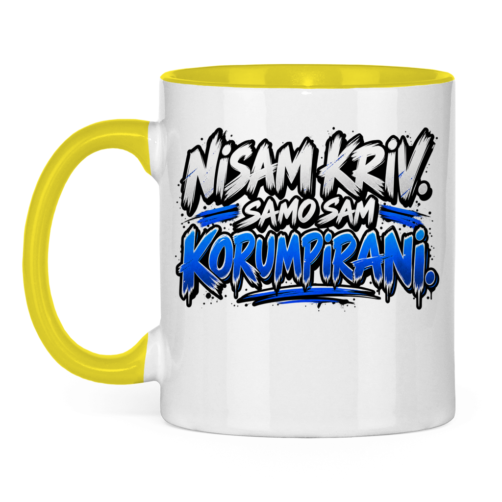 Tasse zweifarbig Korumpirani