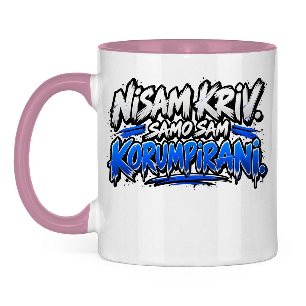 Tasse zweifarbig Korumpirani