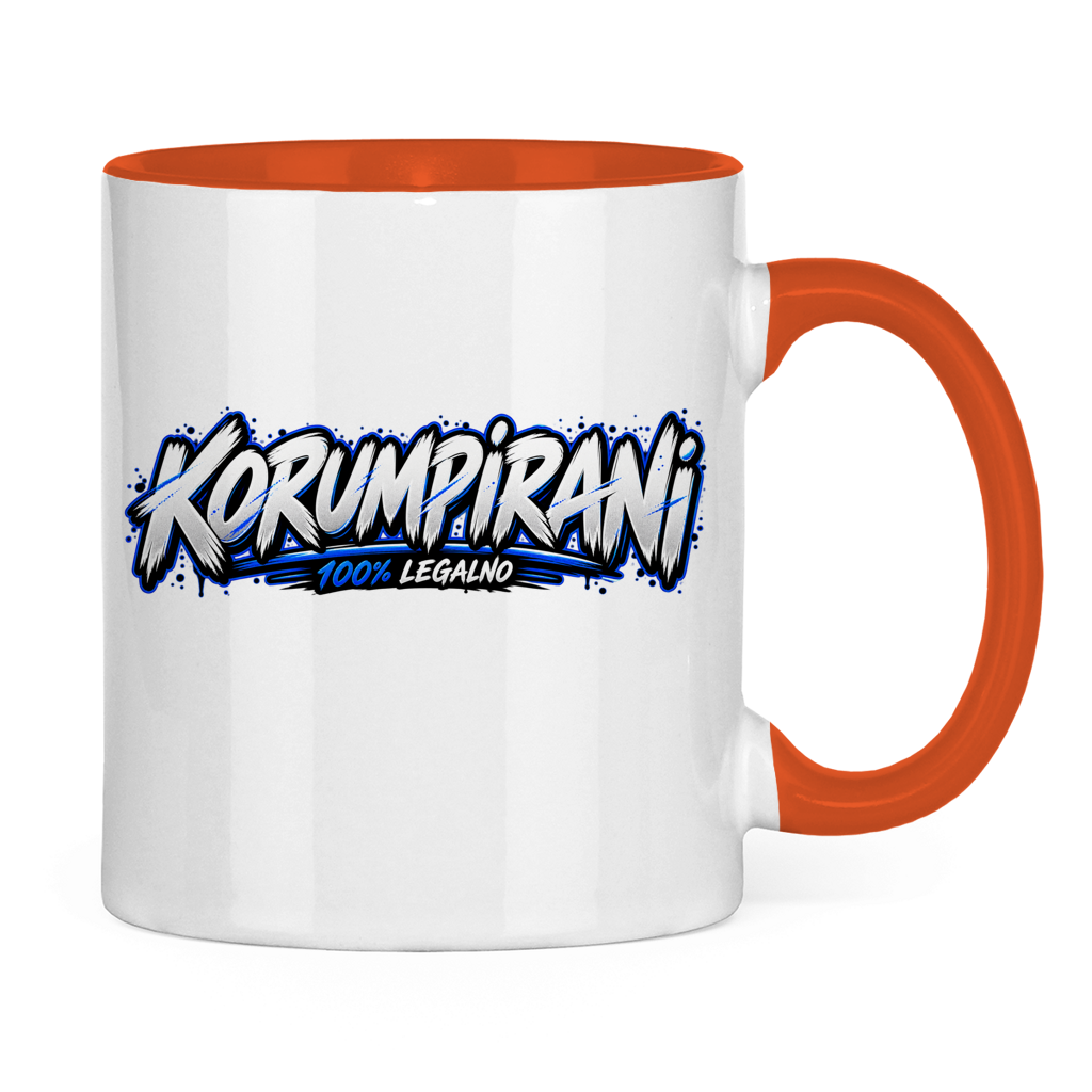 Tasse zweifarbig Korumpirani