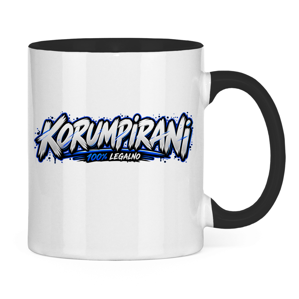 Tasse zweifarbig Korumpirani
