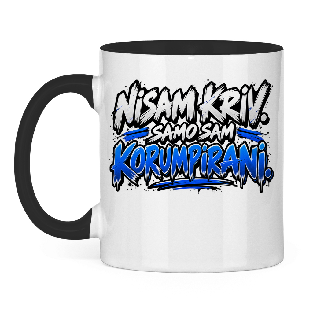 Tasse zweifarbig Korumpirani