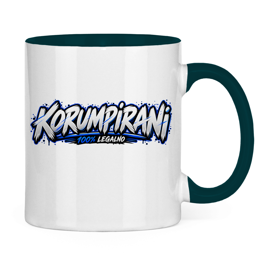 Tasse zweifarbig Korumpirani