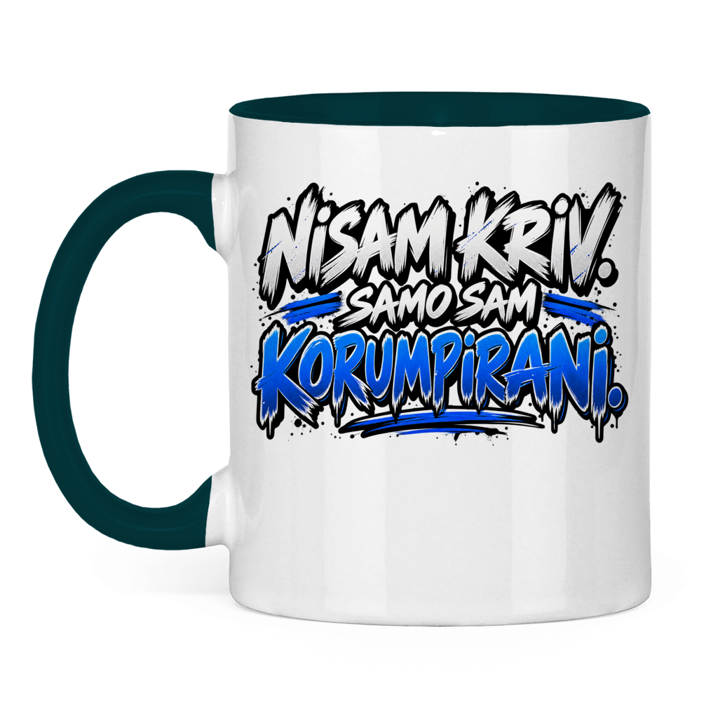 Tasse zweifarbig Korumpirani