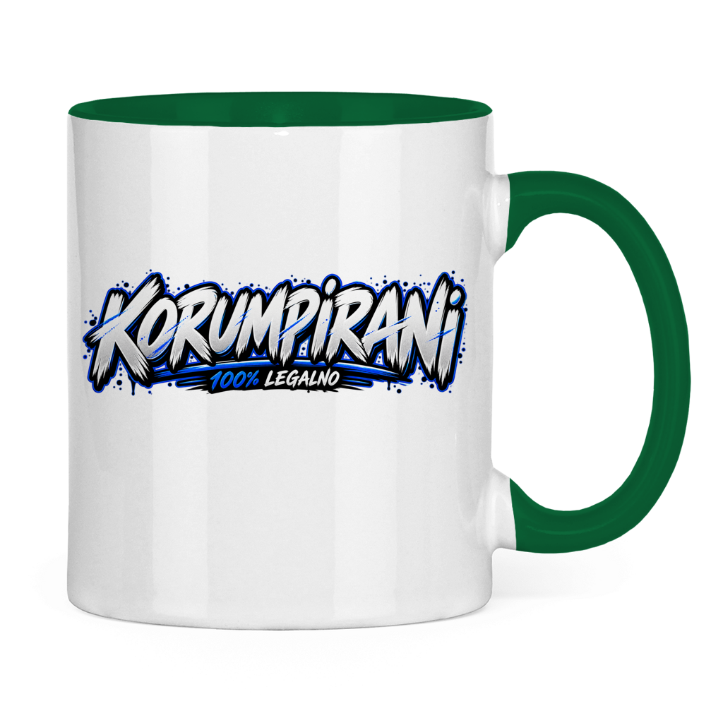 Tasse zweifarbig Korumpirani