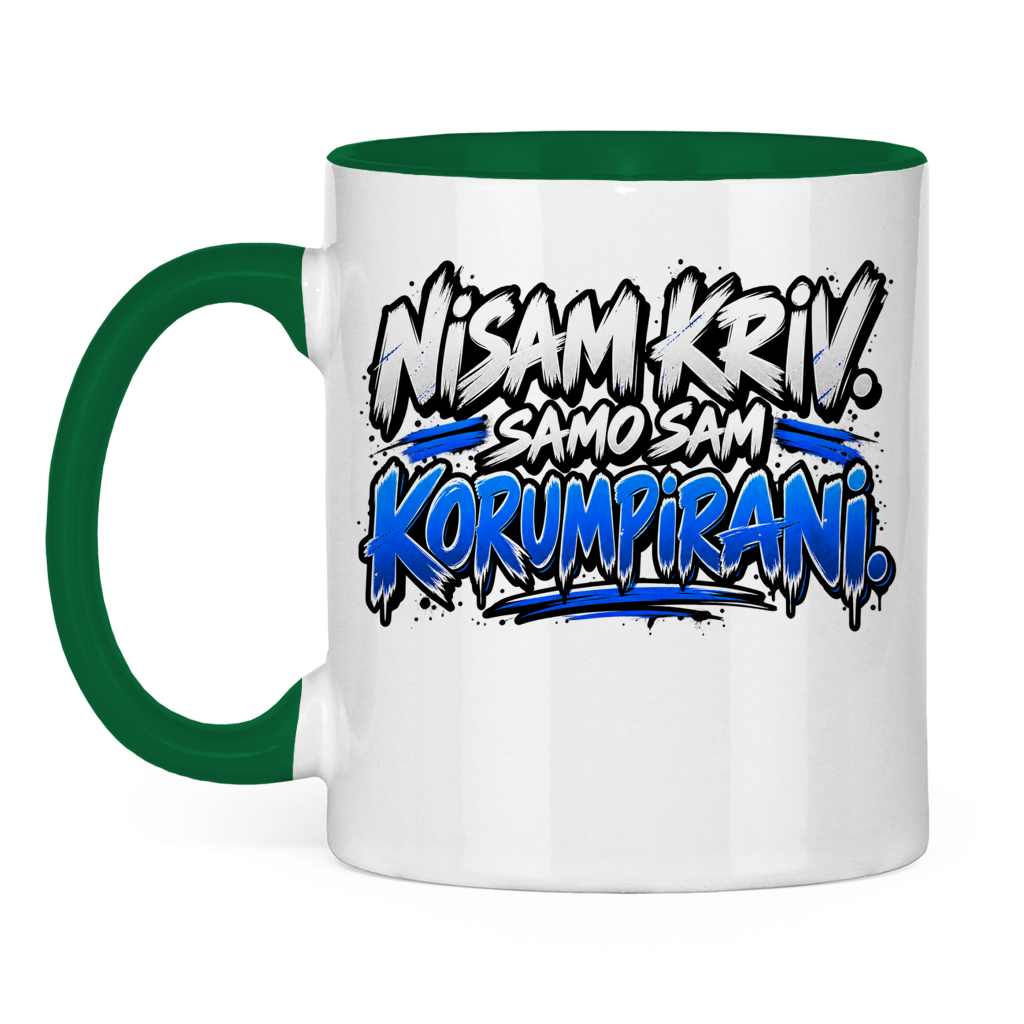 Tasse zweifarbig Korumpirani