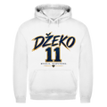 Džeko 11 Herren Hoodie – Hvala Kapitenu | Bosnien Fußball Fan Hoodie
