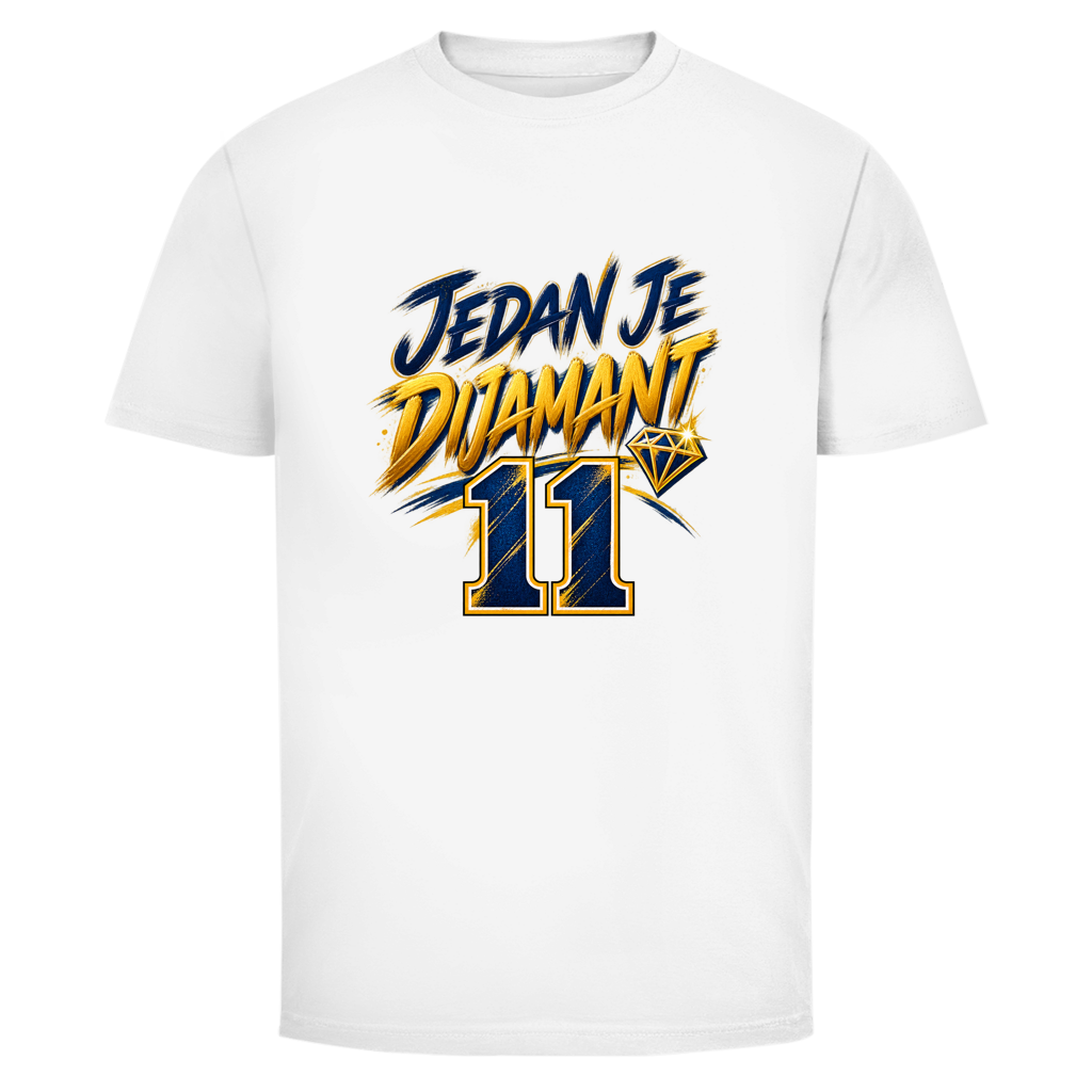 Jedan je Dijamant 11 Herren T-Shirt – Bosnien Fußball Fan Shirt