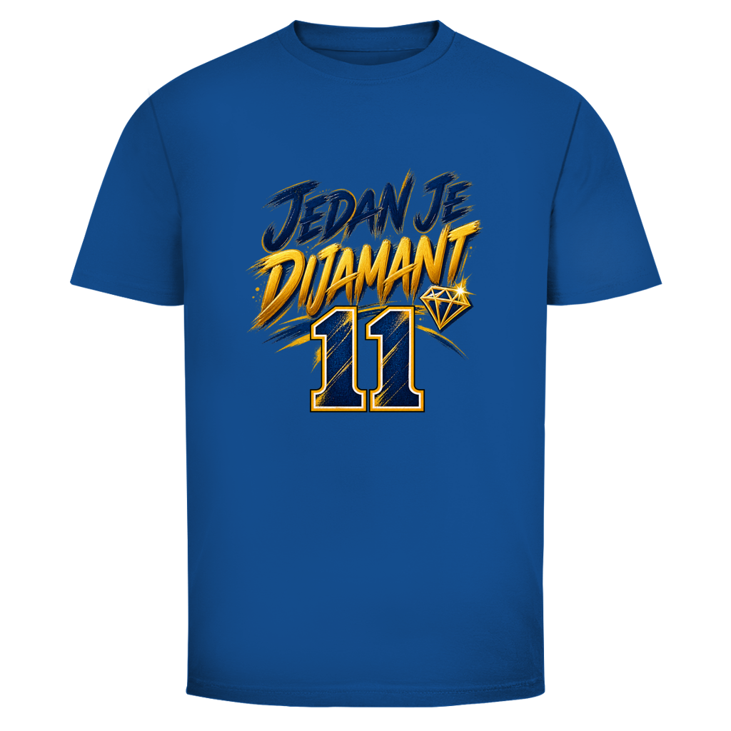 Jedan je Dijamant 11 Herren T-Shirt – Bosnien Fußball Fan Shirt