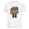 Jednom Kapiten, Zauvijek Dijamant 11 Herren T-Shirt – Hvala Edine | Bosnien Fan Shirt