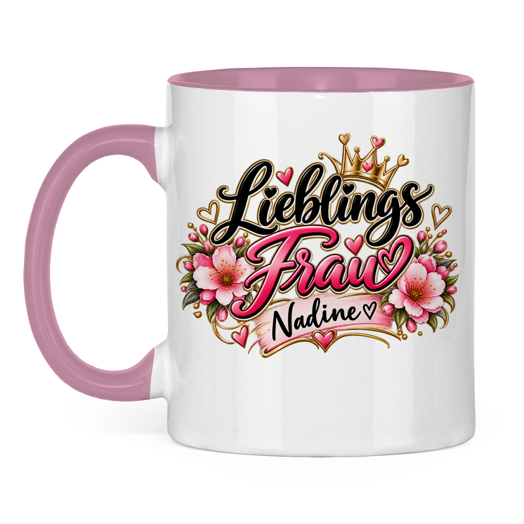 Tasse zweifarbig Nadine