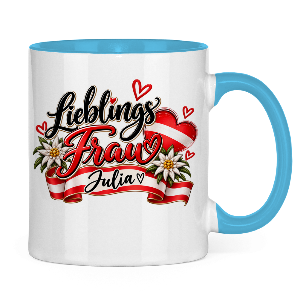 Tasse zweifarbig Julia