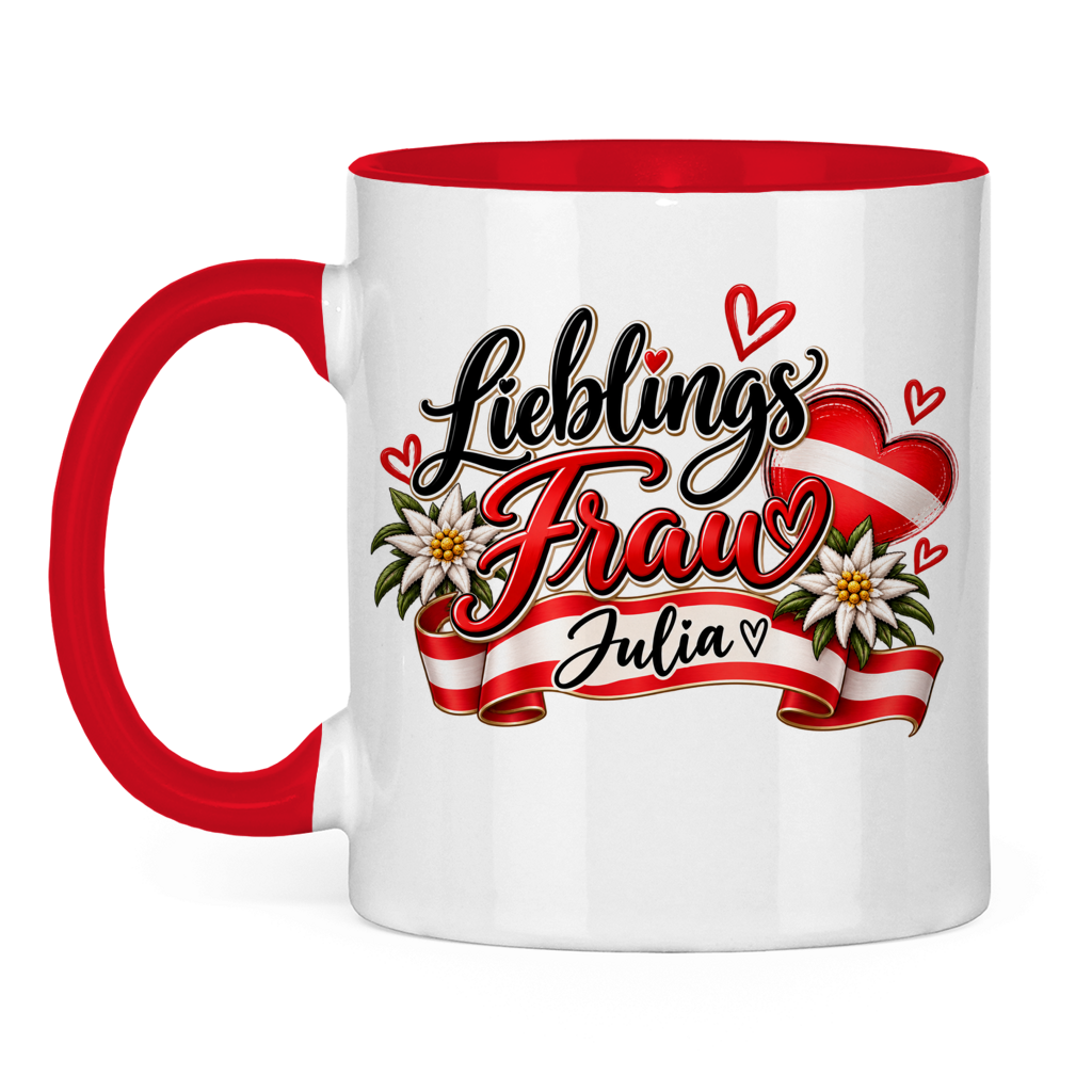 Tasse zweifarbig Julia
