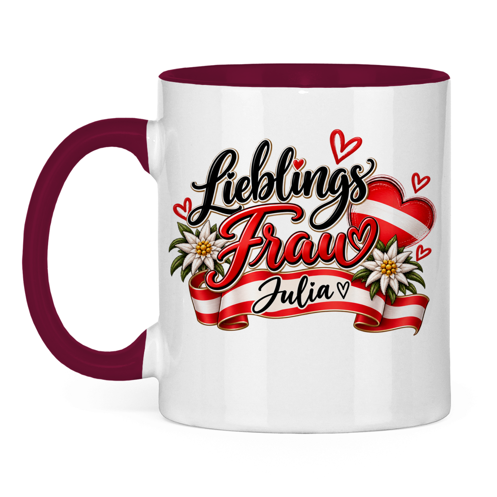 Tasse zweifarbig Julia