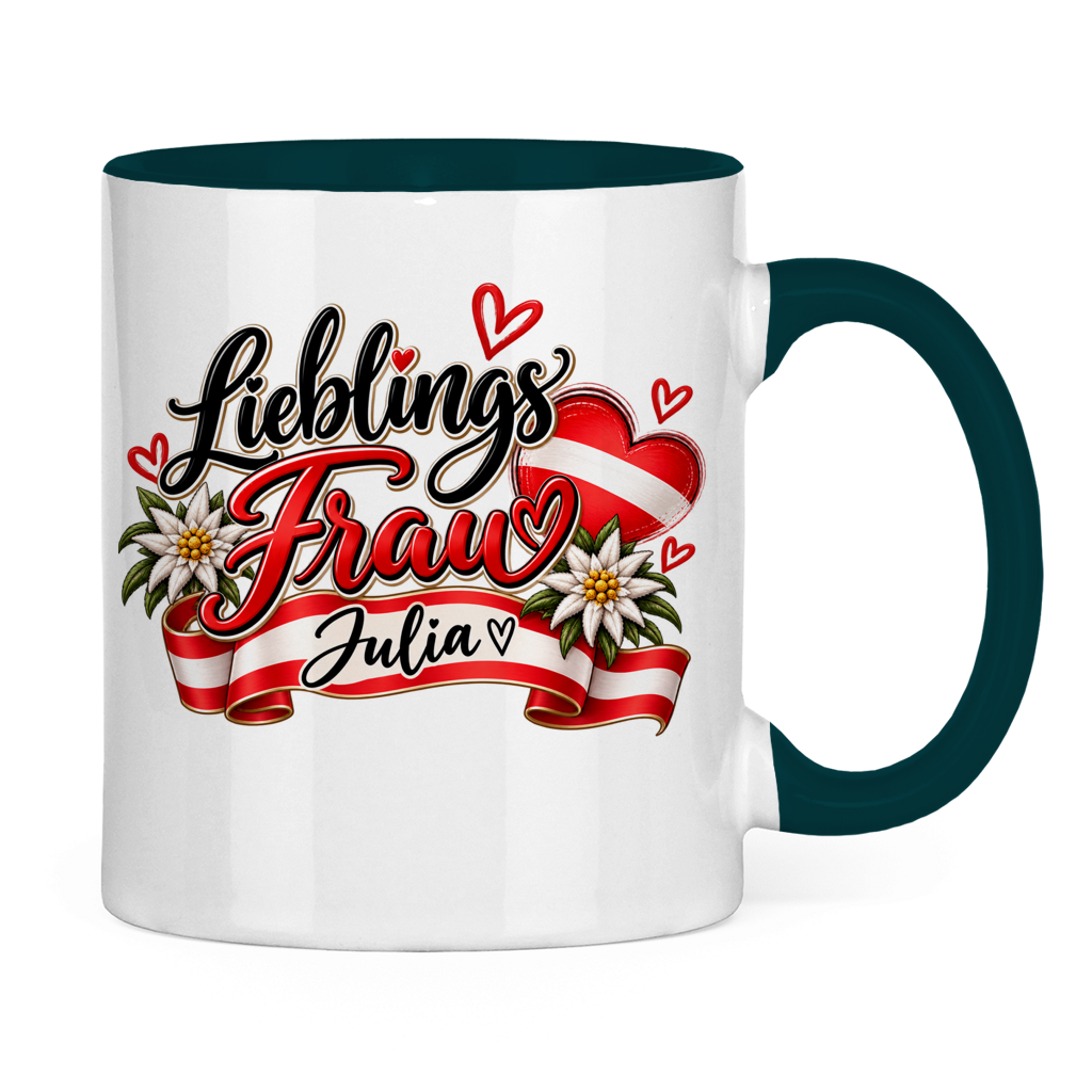 Tasse zweifarbig Julia