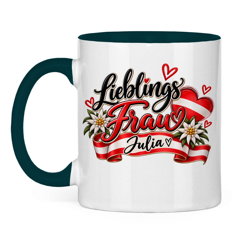 Tasse zweifarbig Julia