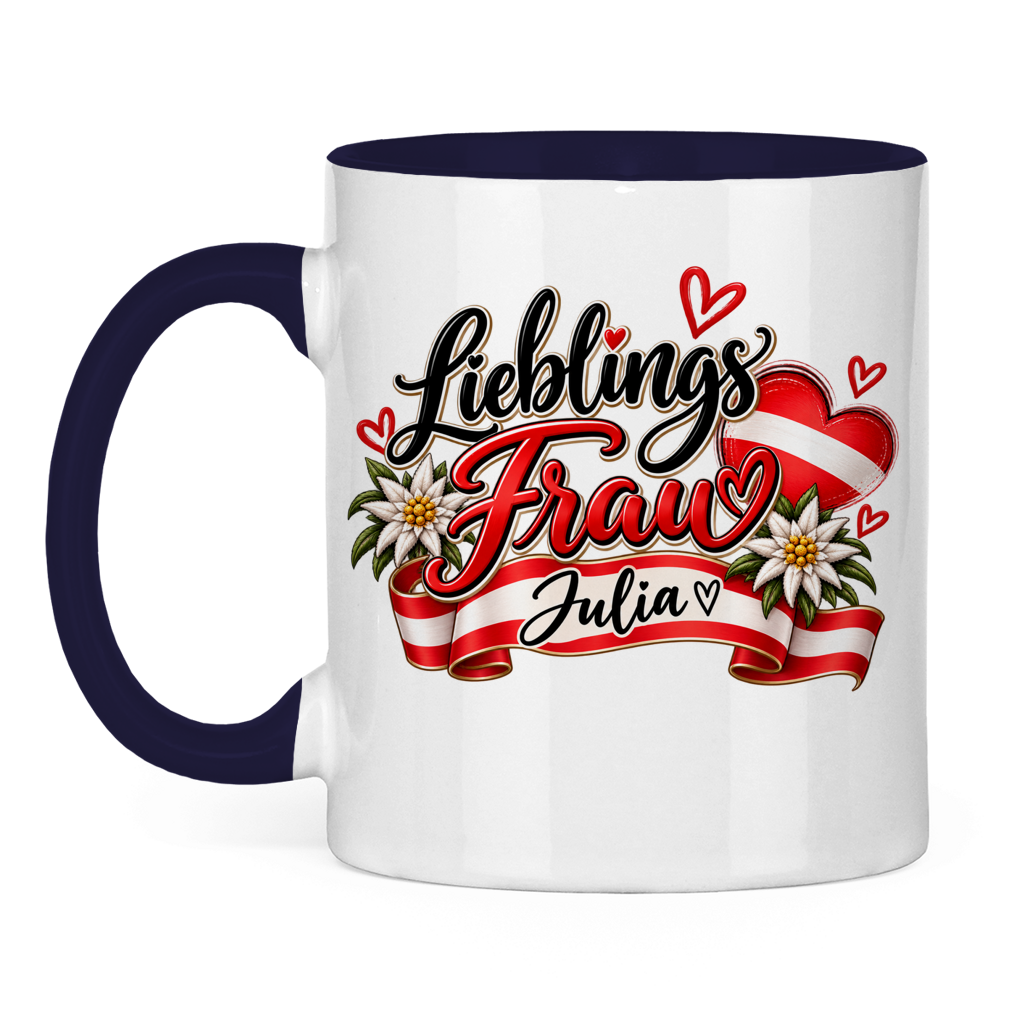 Tasse zweifarbig Julia