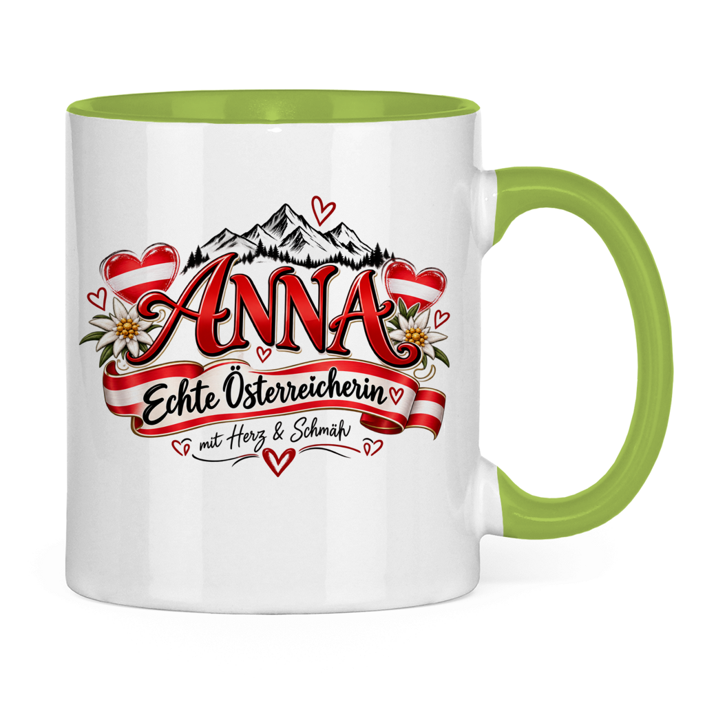 Tasse zweifarbig Anna