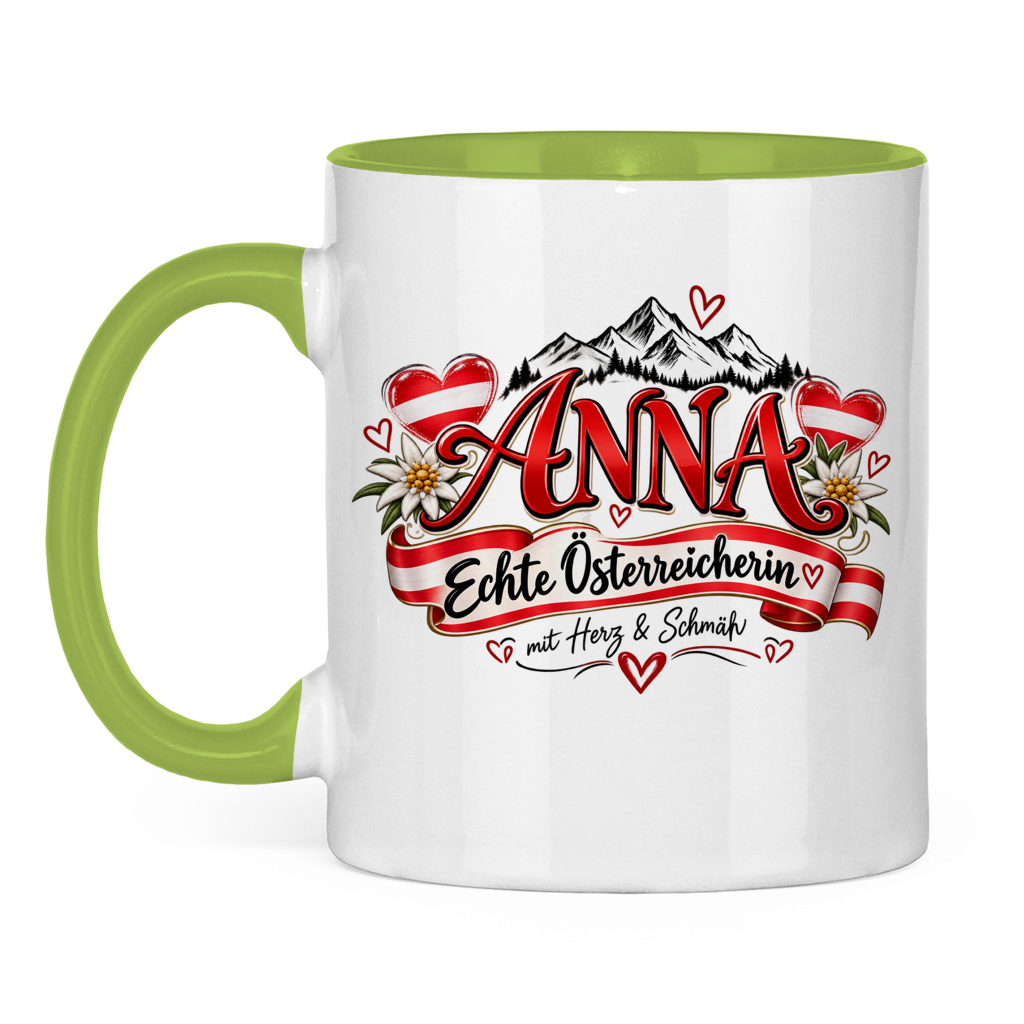 Tasse zweifarbig Anna