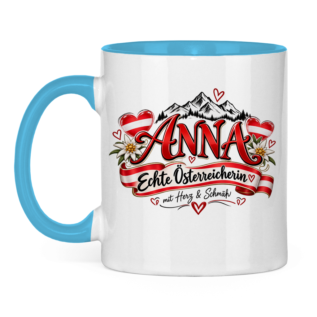 Tasse zweifarbig Anna