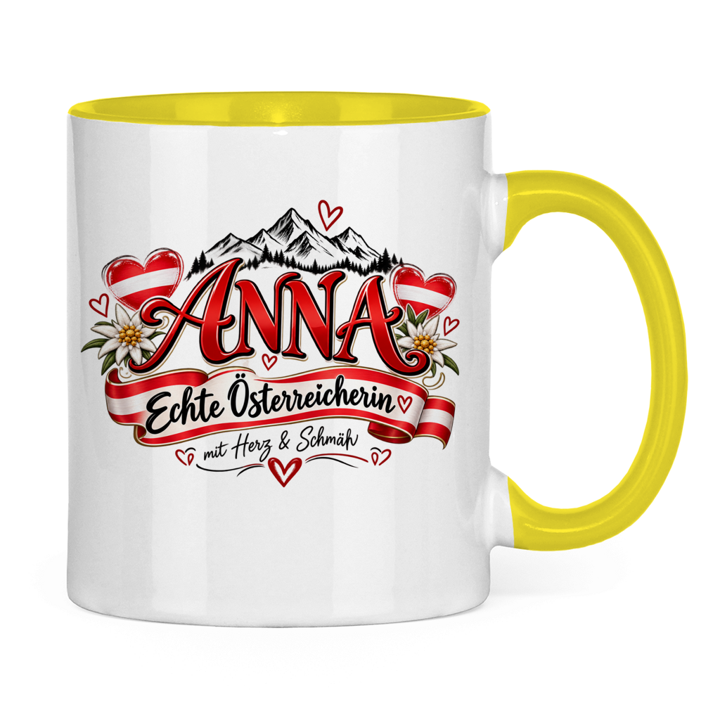 Tasse zweifarbig Anna