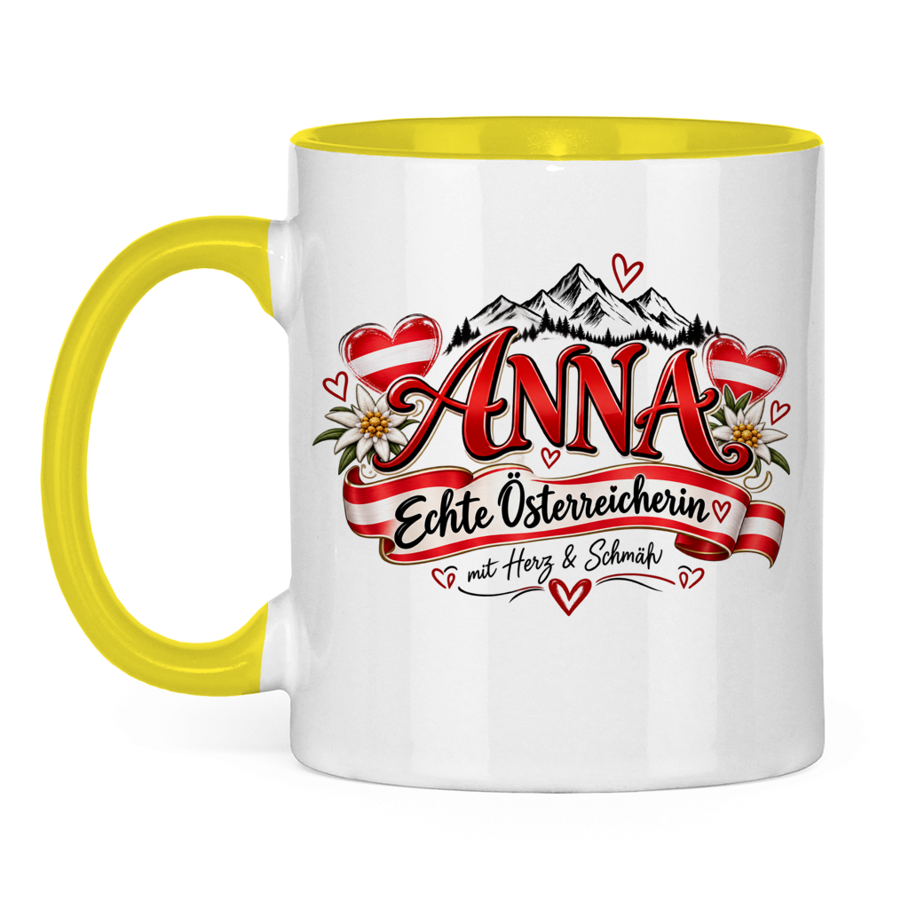 Tasse zweifarbig Anna