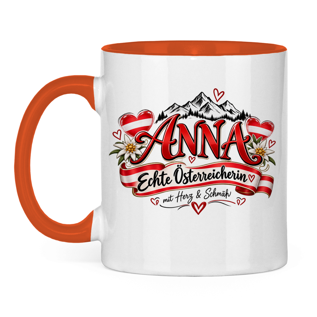 Tasse zweifarbig Anna