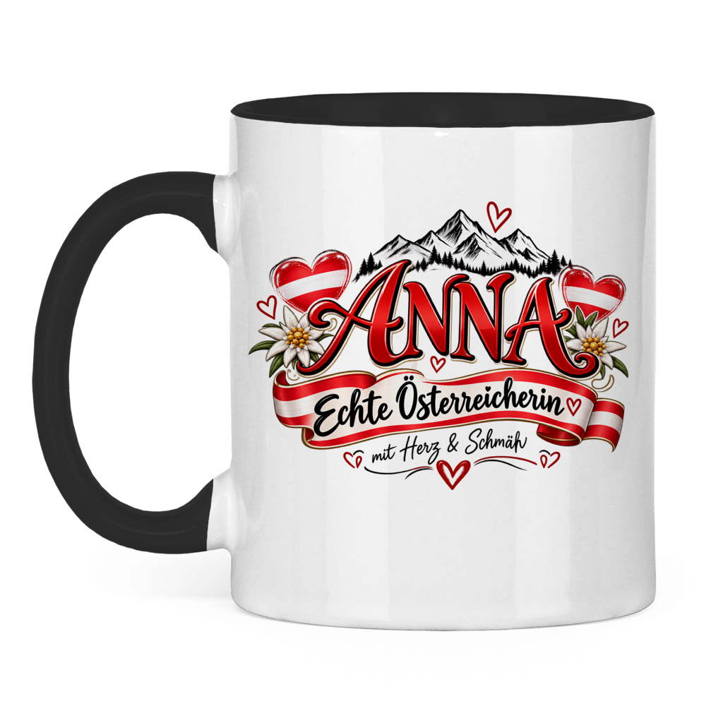 Tasse zweifarbig Anna