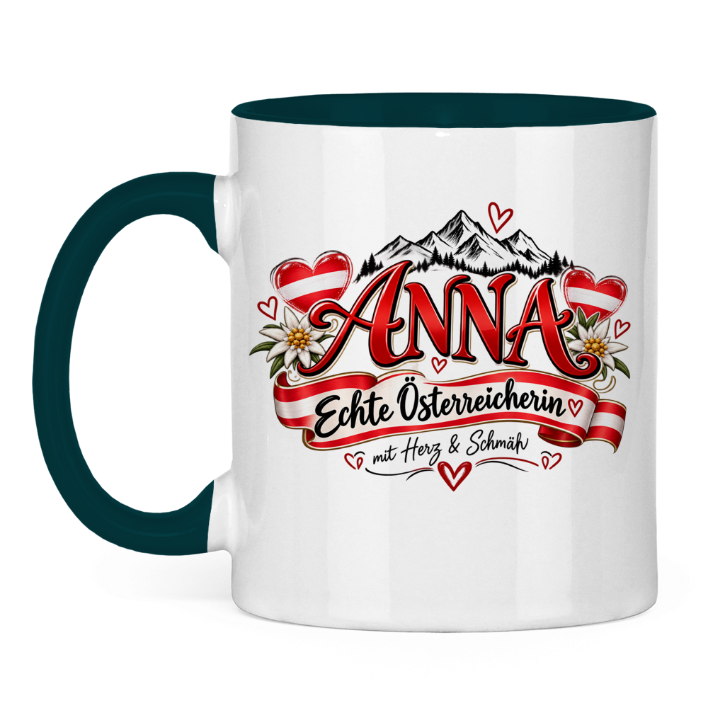 Tasse zweifarbig Anna