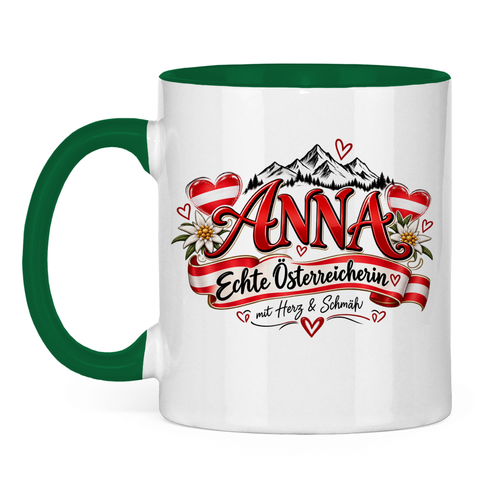 Tasse zweifarbig Anna