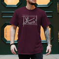 Herren T-Shirt DizajnK13 prednji print