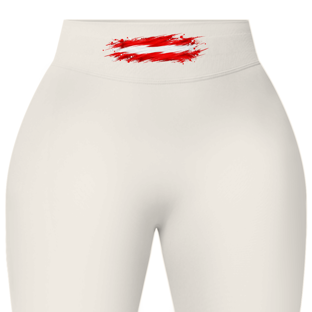 Austria Leggings – Rot-Weiß-Rot | Damen Fitness & Activewear
