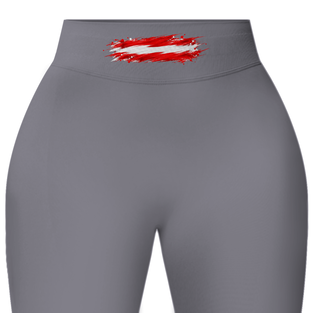 Austria Leggings – Rot-Weiß-Rot | Damen Fitness & Activewear