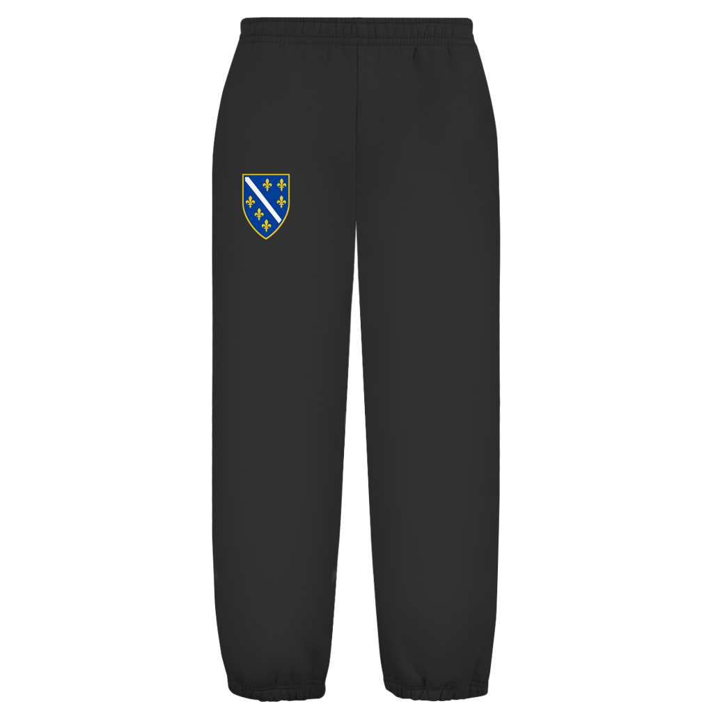 Bosnien Oversize Set – Unisex Hoodie & Fluffy Sweatpants | Wappen rechts