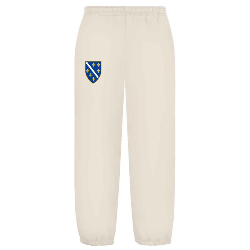 Bosnien Oversize Fluffy Sweatpants – Jogginghose mit Wappen Links | BiH