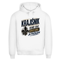 KRAJIŠNIK Herren Premium Bio Hoodie - Kad svi odustanu je tek pocinjem