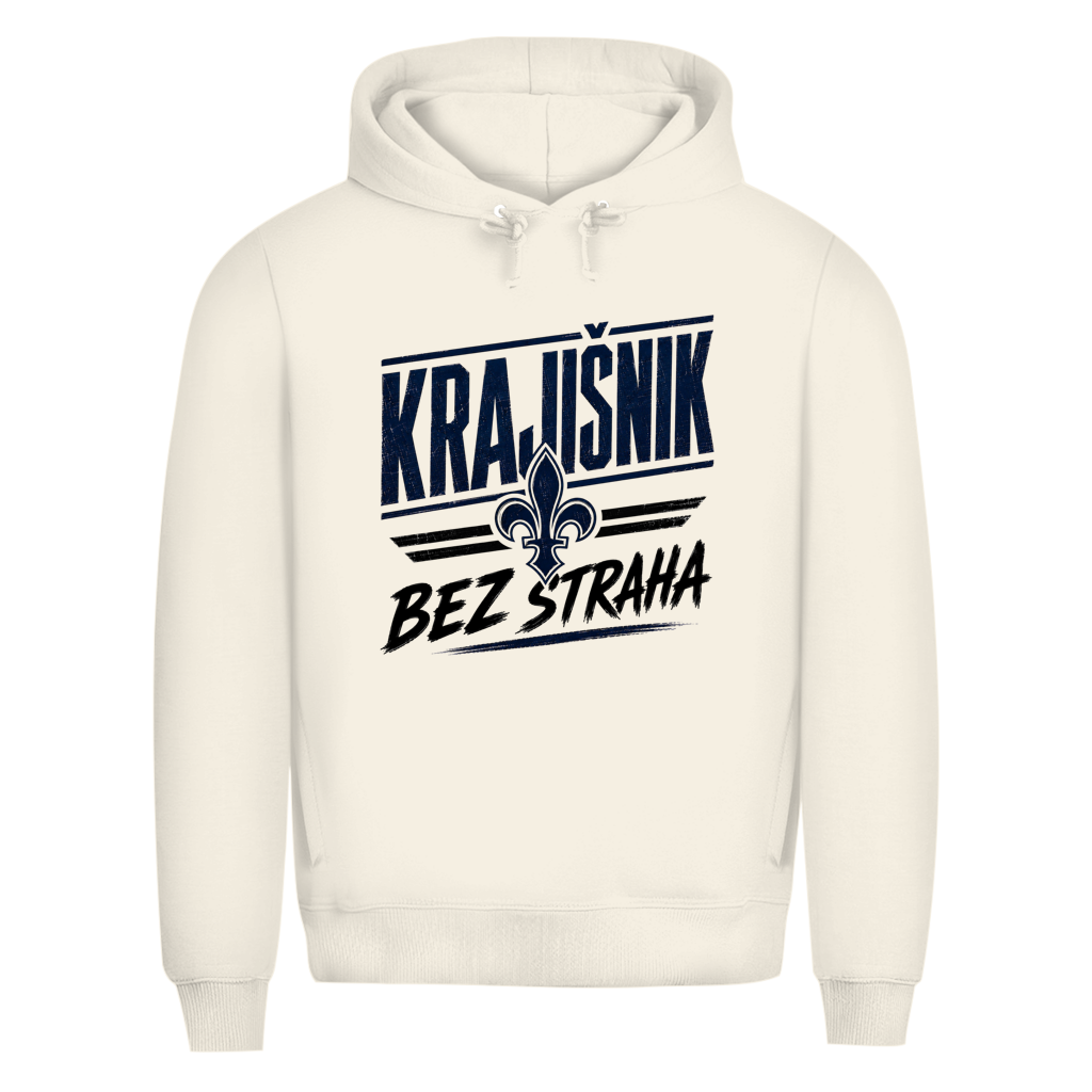 KRAJIŠNIK Herren Premium Bio Hoodie - Bez straha