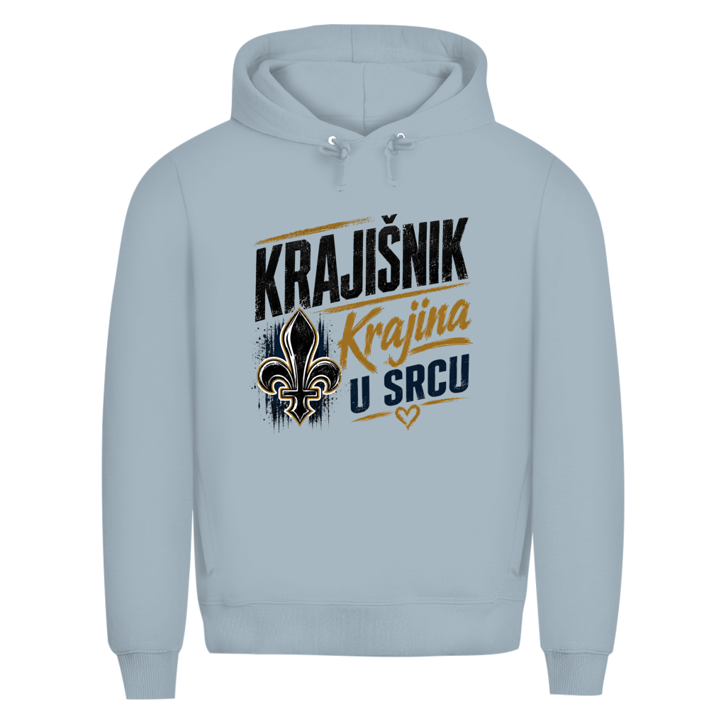 KRAJIŠNIK Herren Premium Bio Hoodie - Krajina u srcu