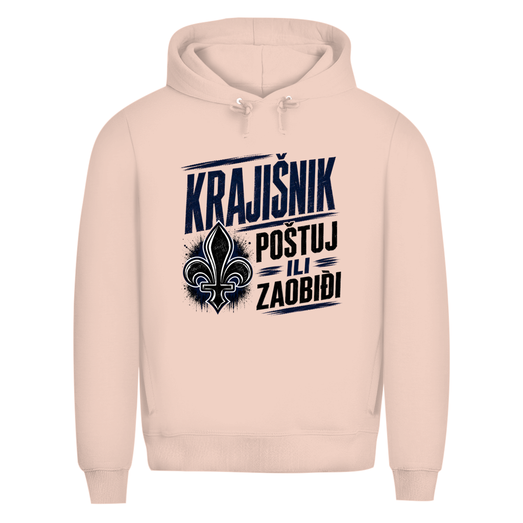 KRAJIŠNIK Herren Premium Bio Hoodie - Postuj il zaobidji