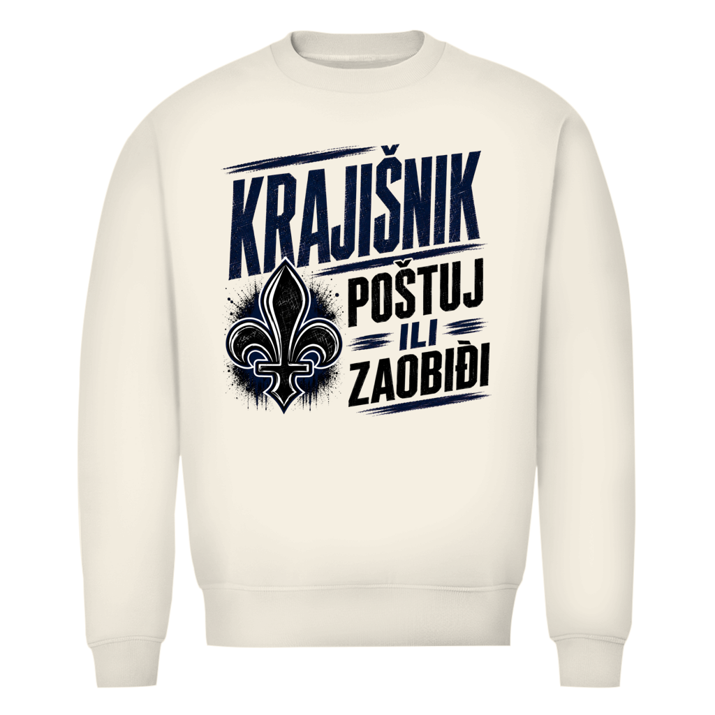 Krajisnik Herren Premium Bio Sweatshirt Postuj il zaobidji