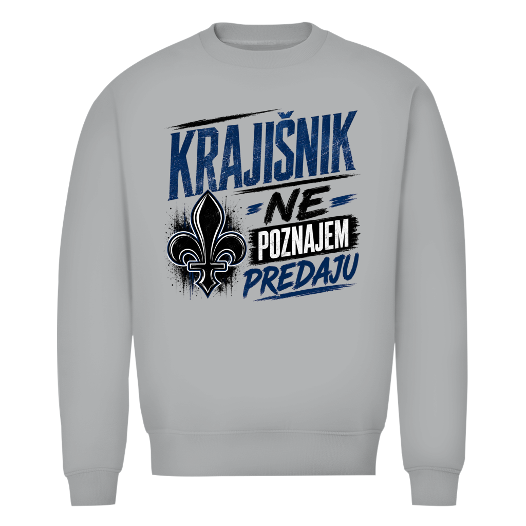 Krajisnik Herren Premium Bio Sweatshirt Ne poznajem predaju