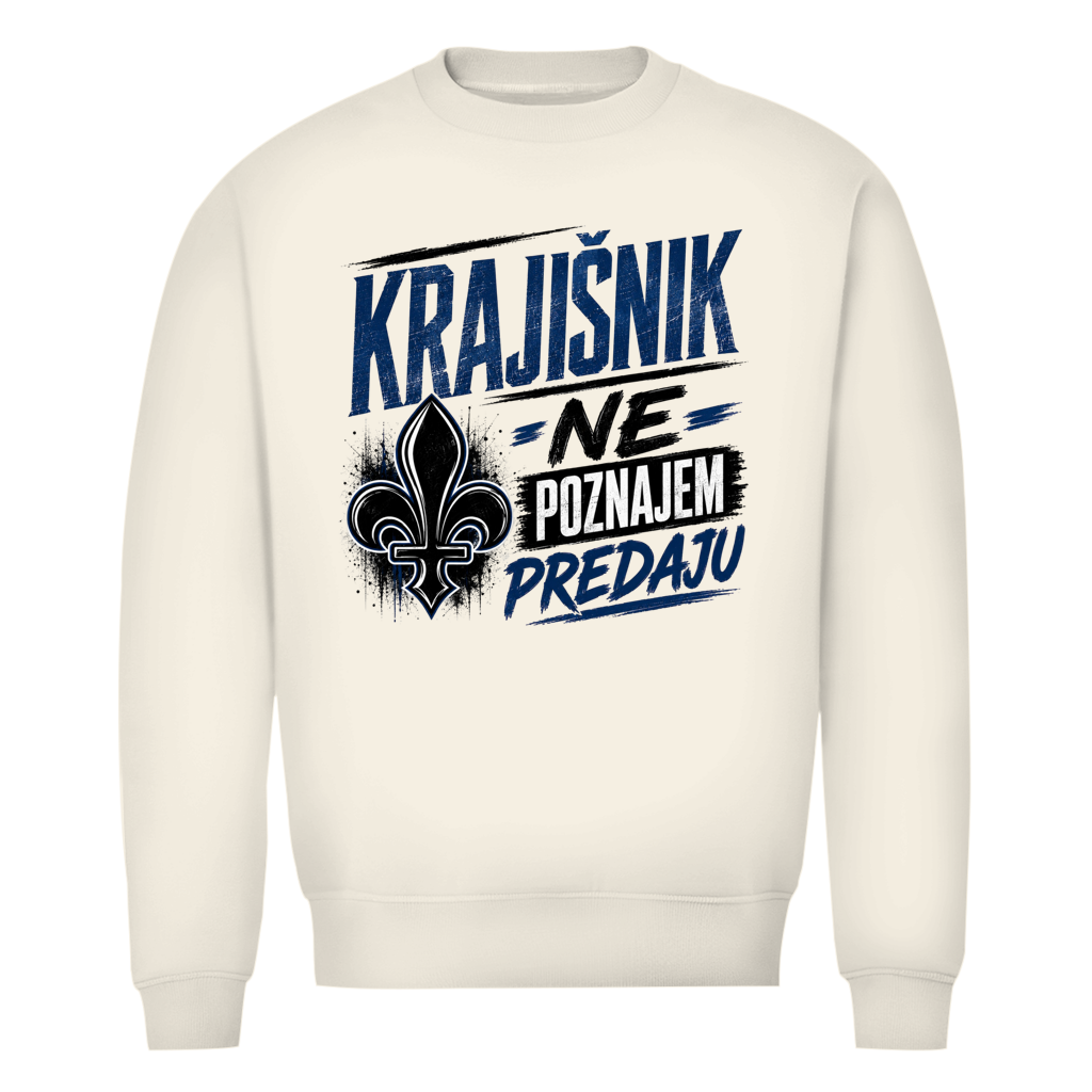 Krajisnik Herren Premium Bio Sweatshirt Ne poznajem predaju