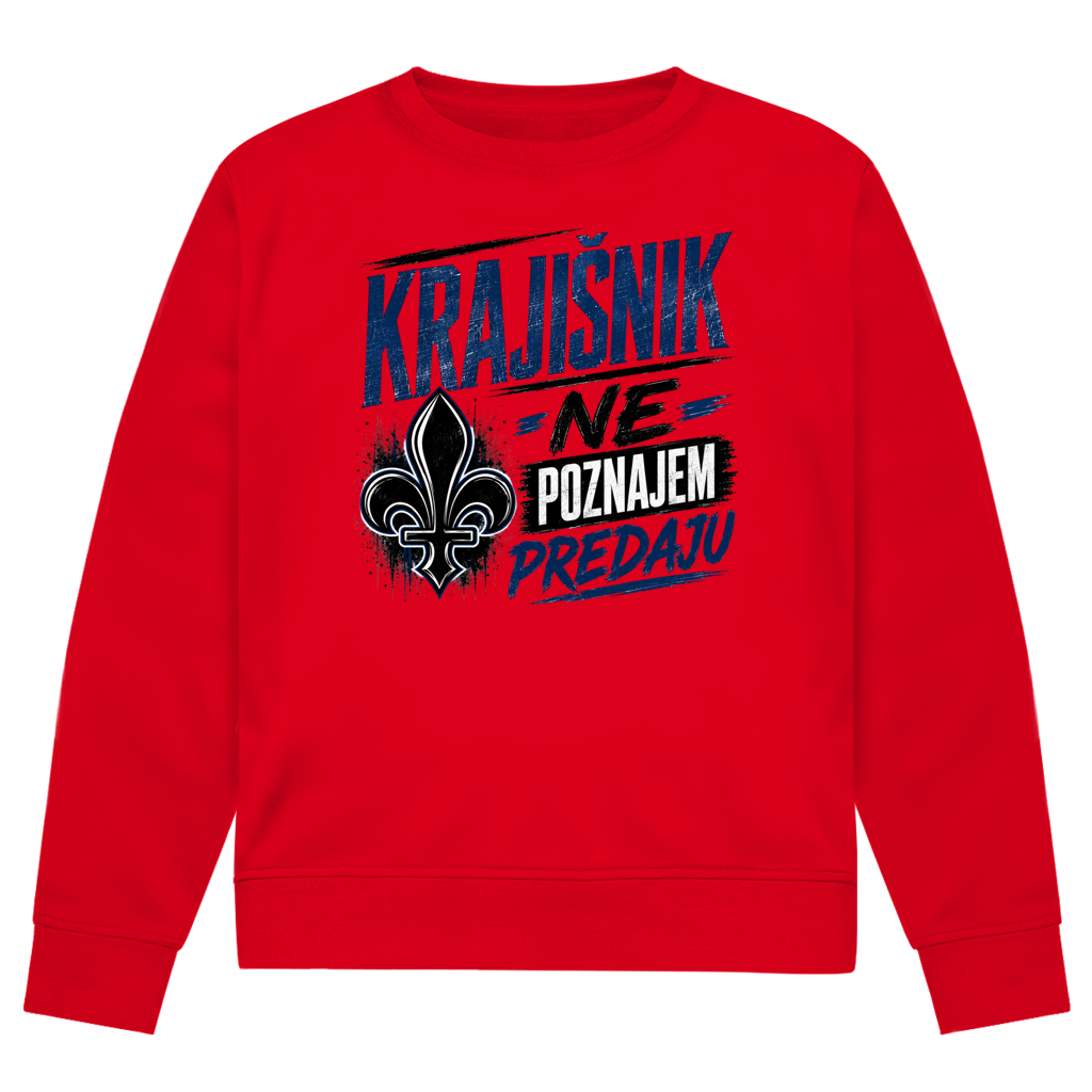 Krajisnik Herren Premium Bio Sweatshirt Ne poznajem predaju
