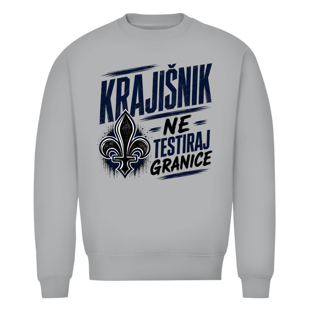 Krajisnik Herren Premium Bio Sweatshirt Ne testiraj granice